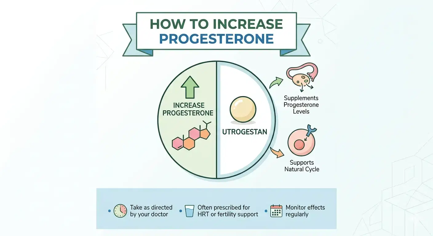 How to Increase Progesterone: Utrogestan & Cream Guide